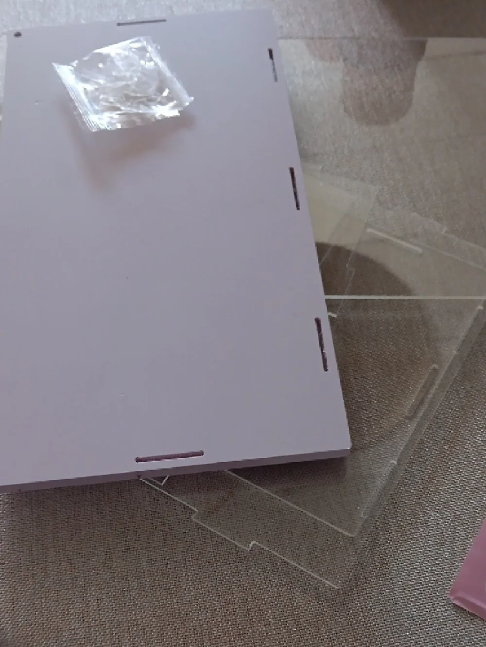 Acrylic Display Storage Box - Clear Organizer
